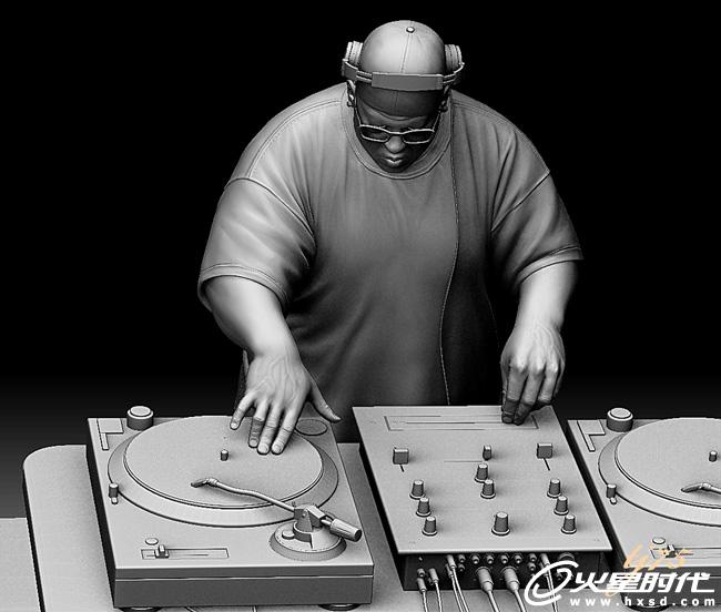 MAYA打造超酷摇滚DJ 脚本之家 MAYA角色动画教程