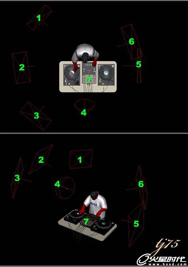 MAYA打造超酷摇滚DJ 脚本之家 MAYA角色动画教程