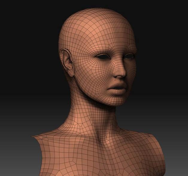 MAYA打造女孩肖像特写  脚本之家 MAYA角色动画教程