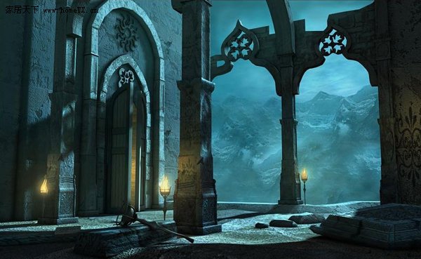 MAYA打造旧城堡建筑材质 脚本之家 MAYA材质灯光教程