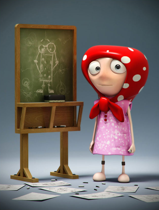 MAYA创建类似皮克斯的动画场景 脚本之家 MAYA场景教程