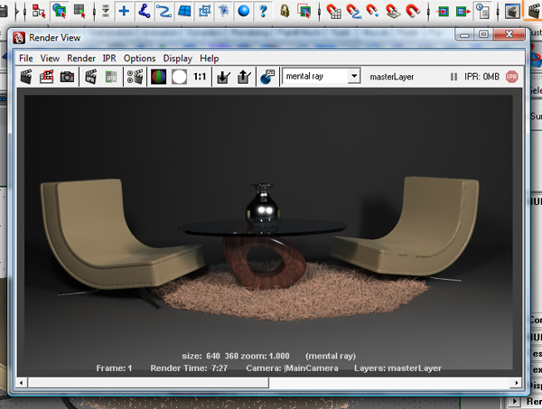 MAYA打造贵气客厅材质 脚本之家 MAYA材质教程