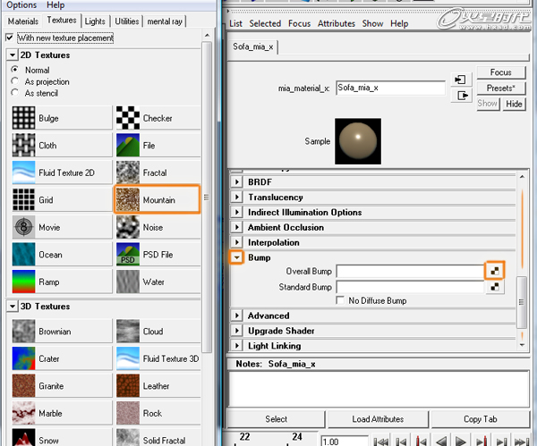 MAYA打造贵气客厅材质 脚本之家 MAYA材质教程