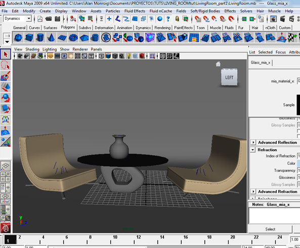 MAYA打造贵气客厅材质 脚本之家 MAYA材质教程