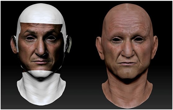 MAYA打造西恩.潘肖像 脚本之家 MAYA角色动画教程