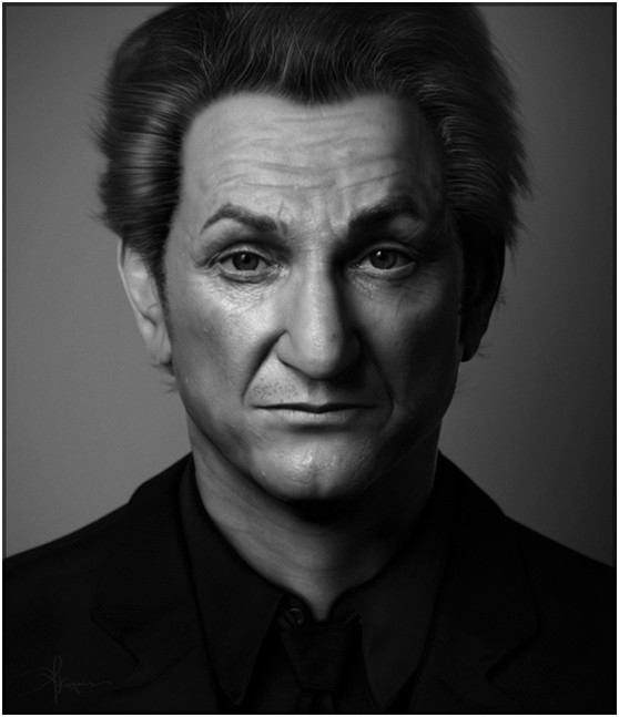 MAYA打造西恩.潘肖像 脚本之家 MAYA角色动画教程