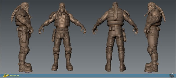 MAYA打造Lobo人物 脚本之家 MAYA角色动画教程