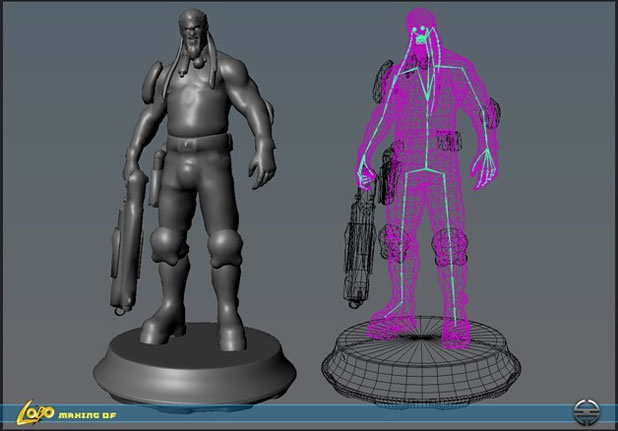 MAYA打造Lobo人物 脚本之家 MAYA角色动画教程