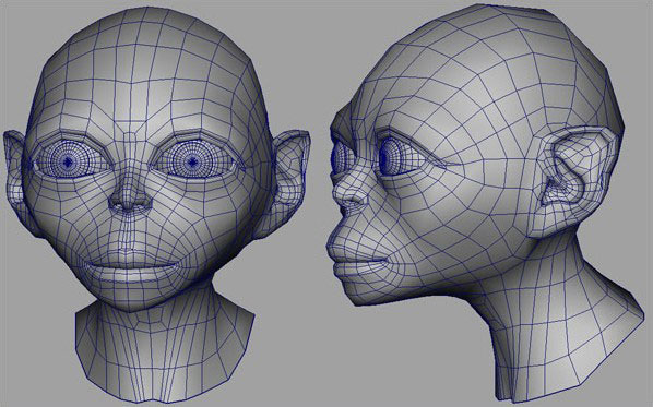 MAYA制作魔戒中的咕噜姆 脚本之家 MAYA角色动画教程