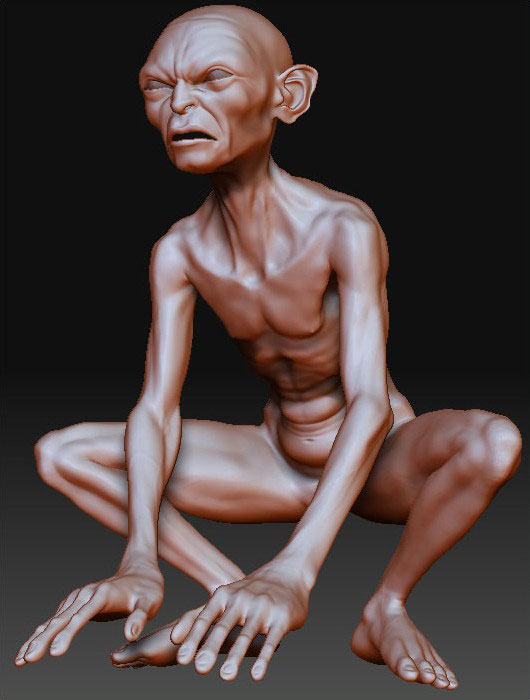 MAYA制作魔戒中的咕噜姆 脚本之家 MAYA角色动画教程