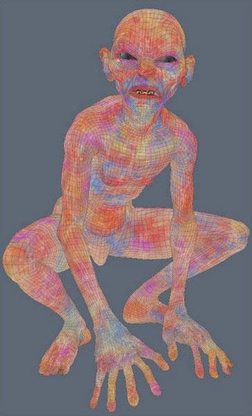 MAYA制作魔戒中的咕噜姆 脚本之家 MAYA角色动画教程