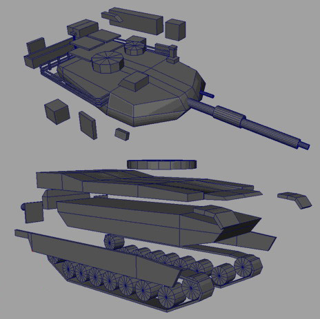 MAYA坦克建模教程 脚本之家 MAYA建模教程