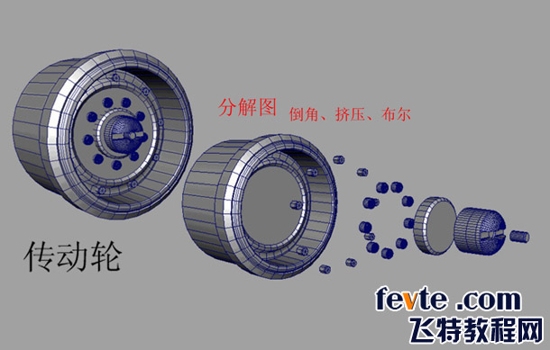 MAYA坦克建模教程 脚本之家 MAYA建模教程