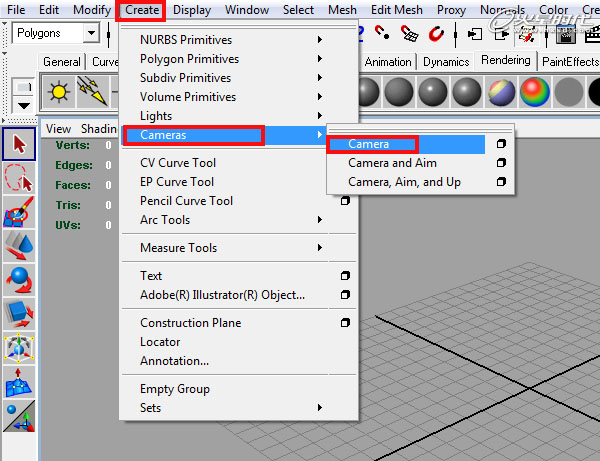maya摄像机投影测试教程 脚本之家 maya渲染教程