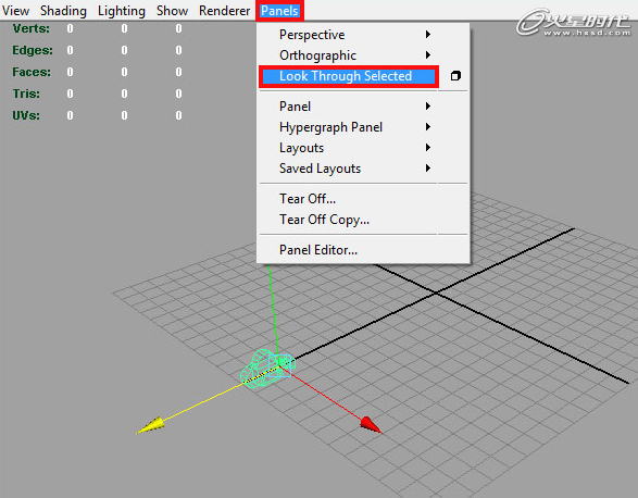maya摄像机投影测试教程 脚本之家 maya渲染教程
