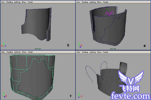 用maya做铠甲 脚本之家 MAYA建模教程