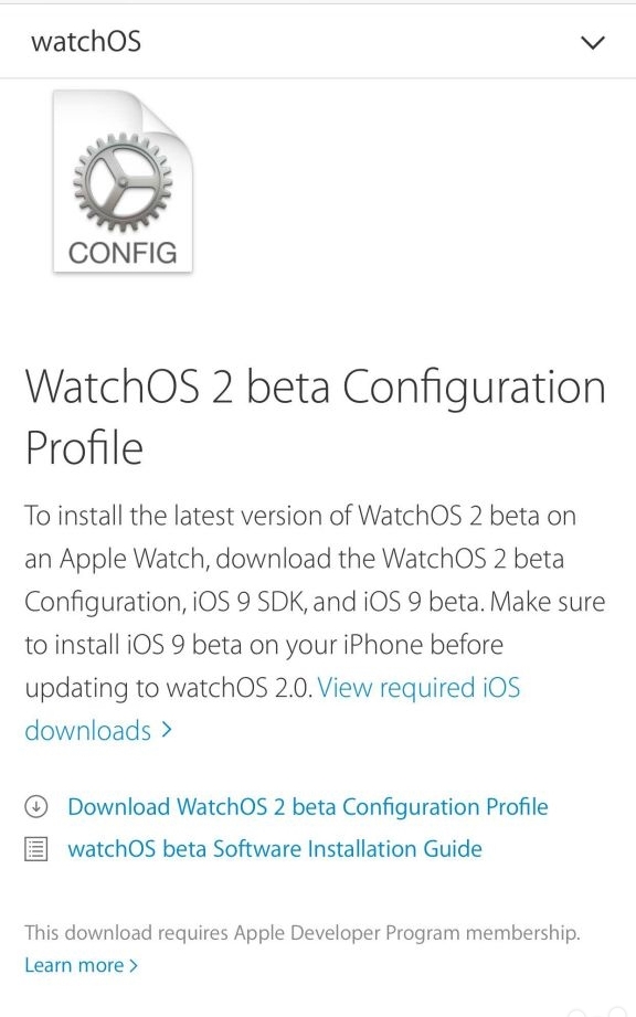 Apple Watch OS 2开放下载:可DIY表盘了