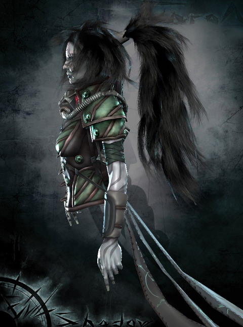 MAYA制作女猎人角色毛发 脚本之家 MAYA角色教程