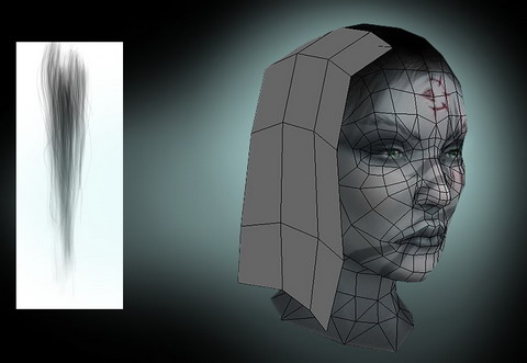 MAYA制作女猎人角色毛发 脚本之家 MAYA角色教程