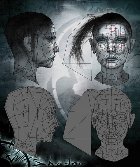 MAYA制作女猎人角色毛发 脚本之家 MAYA角色教程